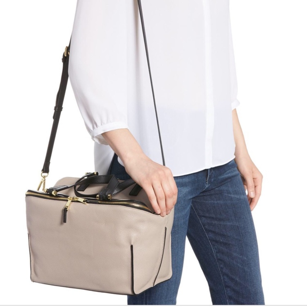 Mia leather satchel - Picture 3 of 8